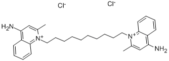 MF of Dequalinium chloride